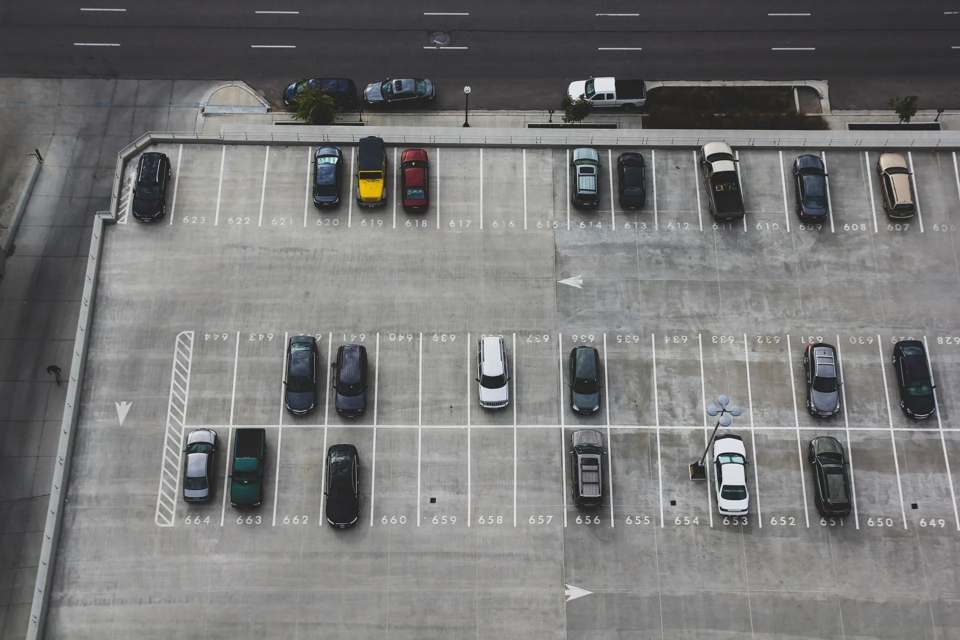 Tips for Designing a Parking Lot with Standard Parking Space Sizes